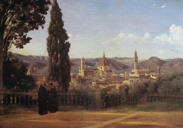 C-COROT - Florence jardins Boboli-li