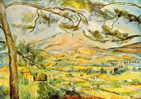 cezanne Mt Ste Victoire 1885