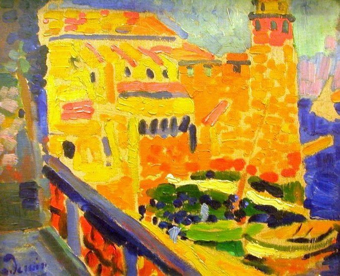 DERAIN-Le port de collioures