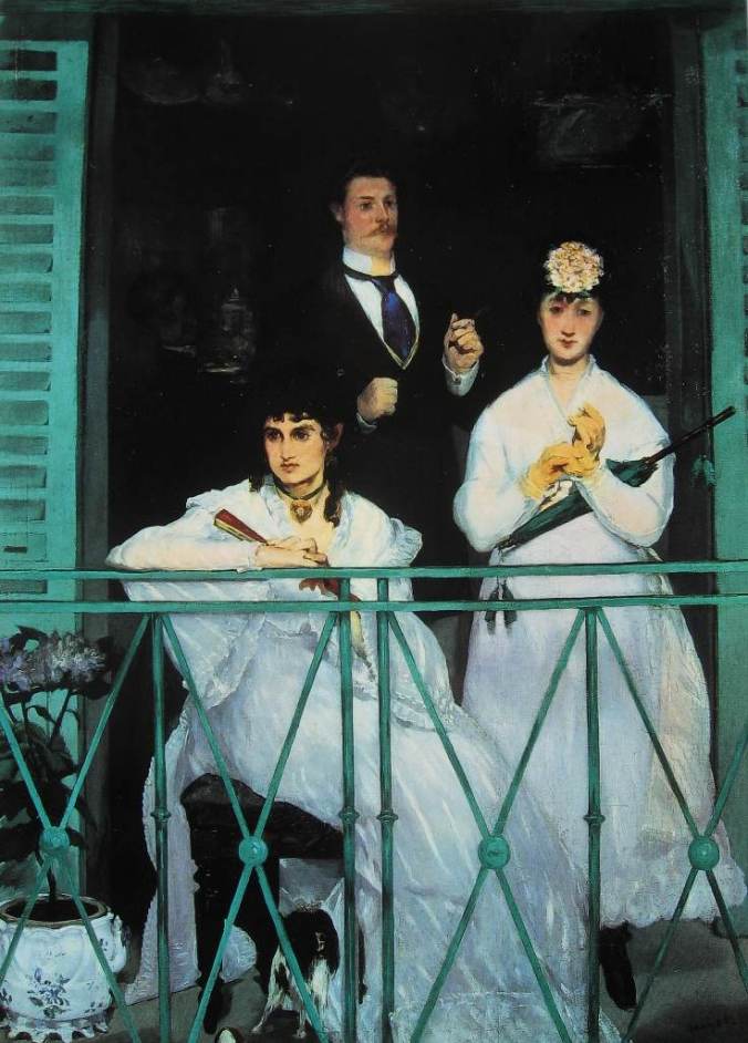 Edouard MANET-Le balcon-li