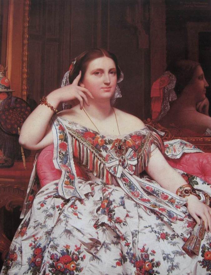 Ingres-Mme Moitessier-li