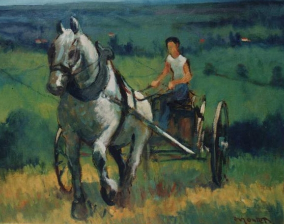 Montet - Cheval rural