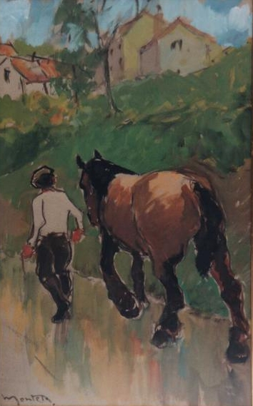 Montet-Cheval de labeur