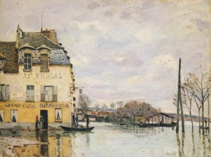 Sisley-Inondation - Port Marly