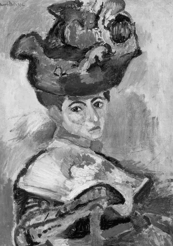 Femme_au_Chapeau-1905-NB