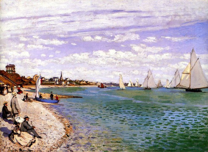 Régates à Sainte-Adresse - 1867