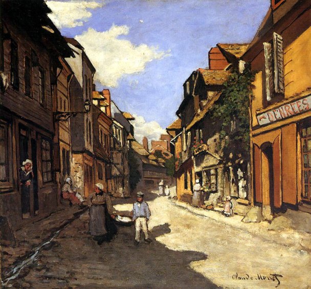 Rue de la Bavolle- Honfleur - 1864