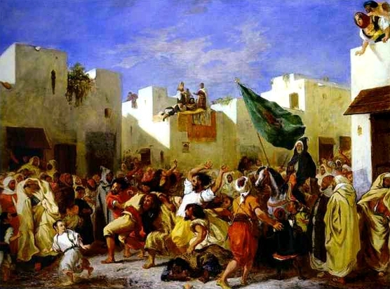 DELACROIX-Fanatiques de Tanger