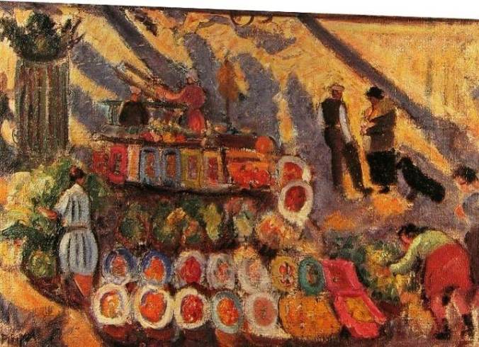 Le marché à Sanary