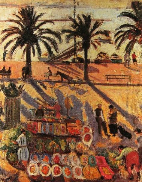 Le marché à Sanary