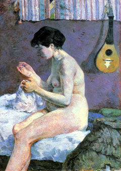 GAUGUIN-etude de nu