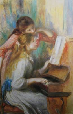 Jeunes filles au piano-1892