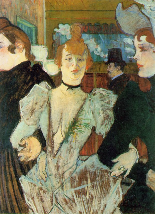 La goulue et deux femmes