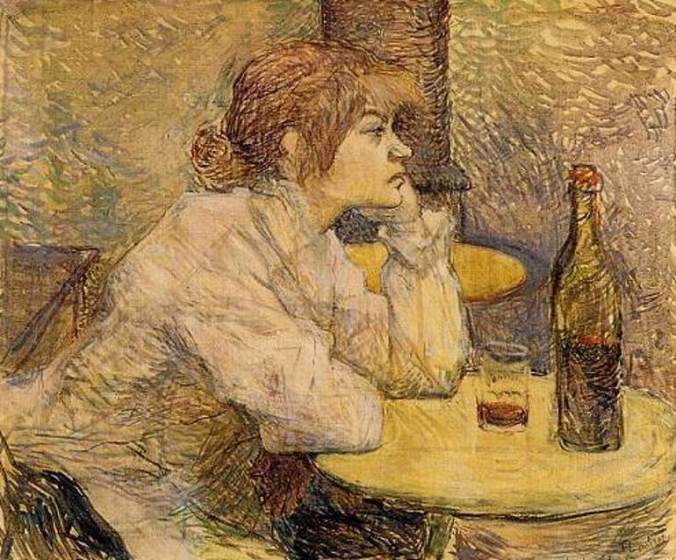 LAUTREC-Gueule de bois-la buveuse
