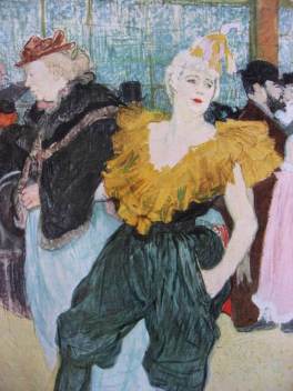 LAUTREC-La clownesse CHA-U-KAO- 1895