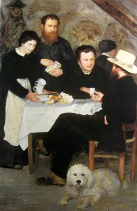 Renoir-Le cabaret de la mere Antony- 1866