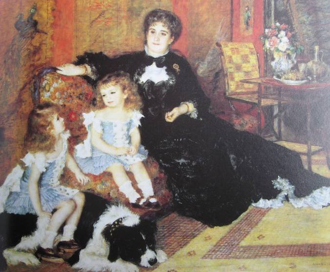 Renoir-Madame Charpentier et ses enfants- 1878