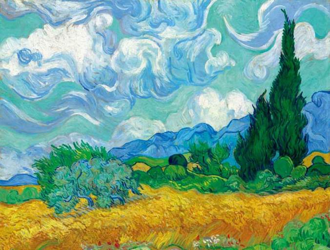 van gogh- bles jaunes