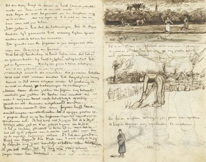 Van gogh-lettre musée