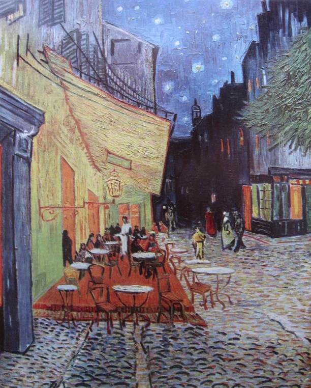 Van Goghh-La terrasse